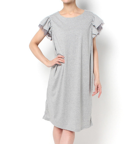 【NET販売限定】カットフリルワンピース