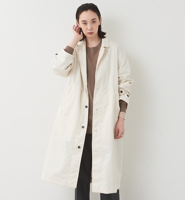 ヤーモ yarmo oversized work coat-