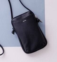 【WEB限定】【BEAURE/ヴュレ】カウレザー スマホショルダーバッグ