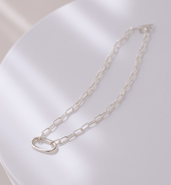Lemme./レム】 Lattice Necklace チェーンネックレス-