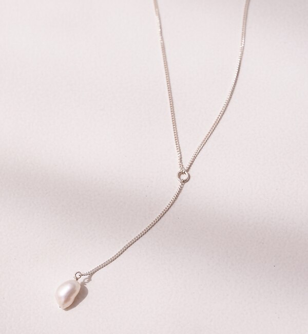 MERAKI】 Silver Pearl Drop necklace|collex(コレックス)の通販