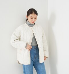 【WEB限定】サイドスリットキルティングジャケット