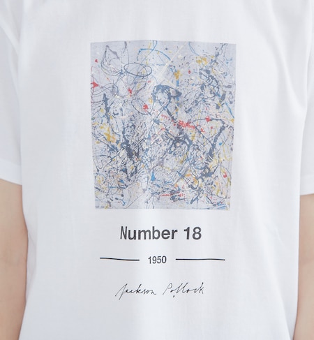 Web別注 Pollock ポロック Number18 アート Tシャツ Abahouse アバハウス の通販 アイルミネ