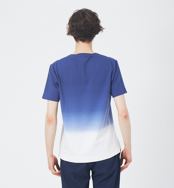 【BALENCIAGA】Tシャツ/青グラデーション