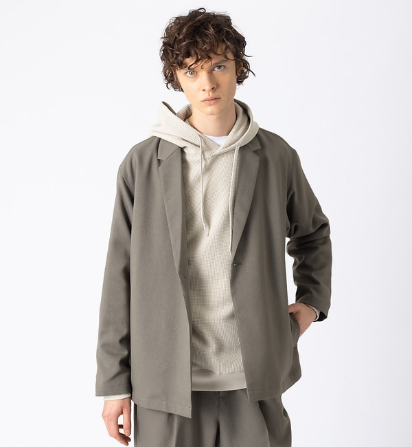 【MYSELF ABAHOUSE】POLY WOOLLY TWILL ポリウーリ