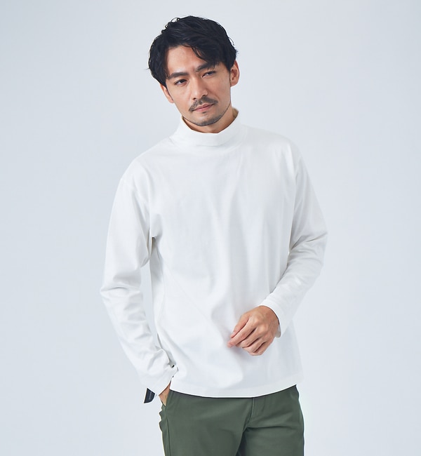 シルケット ポンチ タートルネック Tシャツ|ABAHOUSE(アバハウス)の