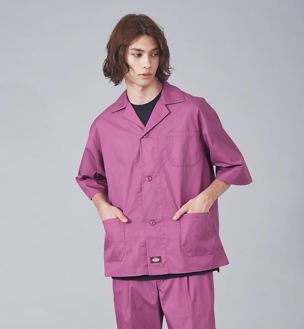 ブラック】【Dickies / ディッキーズ】MYSELF ABAHOUSE 別注 オーバ