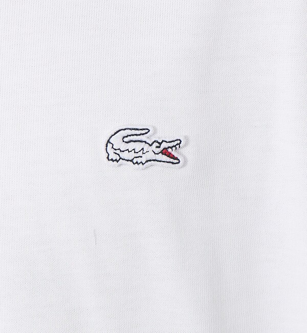 LACOSTE】アウトライン クロック ロングスリーブ Tシャツ|ABAHOUSE