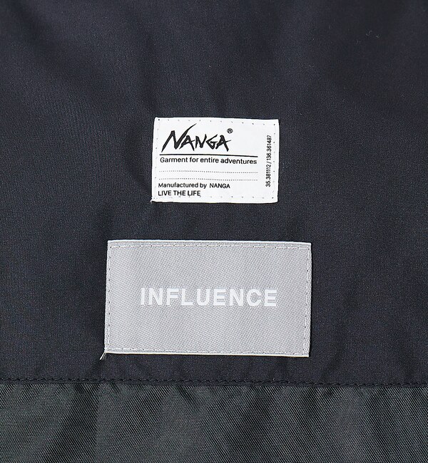 NANGA × INFLUENCE＞ 別注 DOWN VEST / ダウンベ|ABAHOUSE(アバハウス