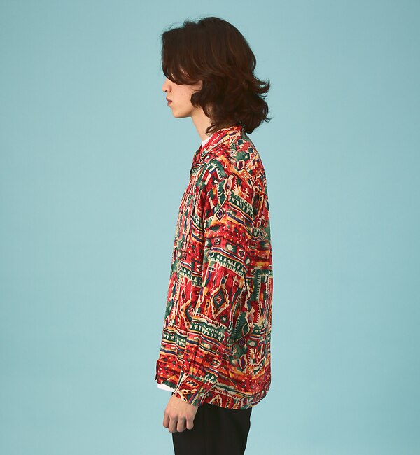 PENNEY´S / AFRICAN PRINTED SHIRTS/バディックシャツ/ユニセックス-