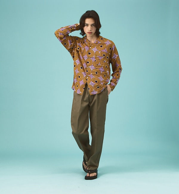 PENNEY´S / AFRICAN PRINTED SHIRTS/バディックシャツ/ユニセックス-