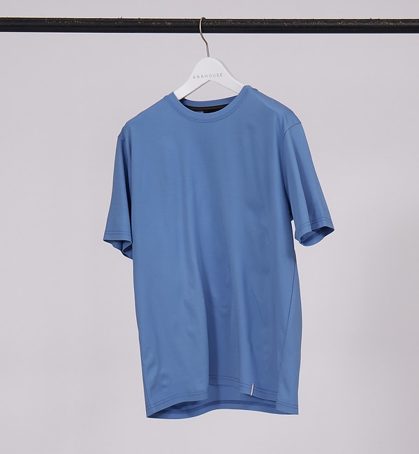 【クルーネック】ストレッチ ポンチ 半袖Tシャツ