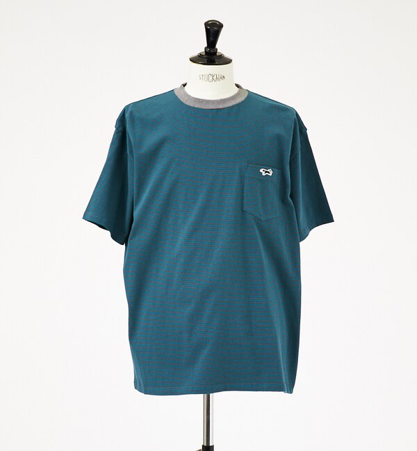 PENNEY'S ペニーズ/ FOX BORDER POCKET TEE/ワン|ABAHOUSE(アバハウス