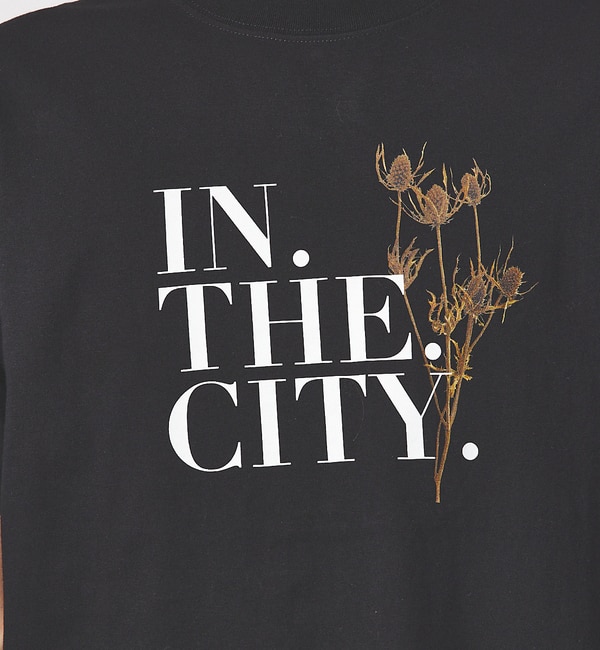 IN THE CITY】ドライフラワー 半袖 Tシャツ|ABAHOUSE(アバハウス)の