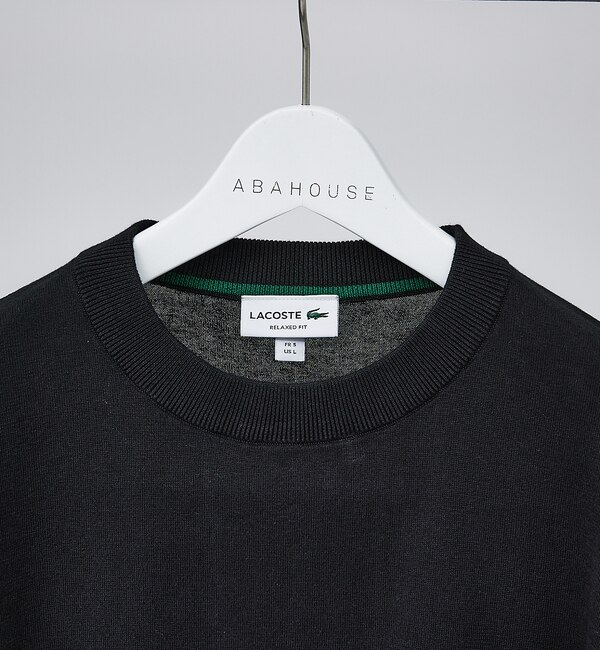 LACOSTE/ラコステ】リラックス ロゴ ニットTシャツ|ABAHOUSE