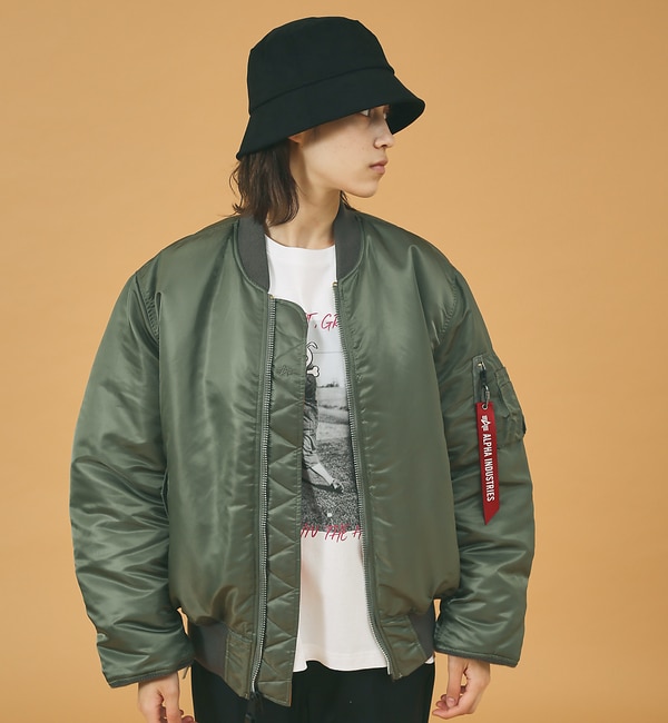 ALPHA INDUSTRIES アルファ インダストリーズ】 MA-1 CO|ABAHOUSE 