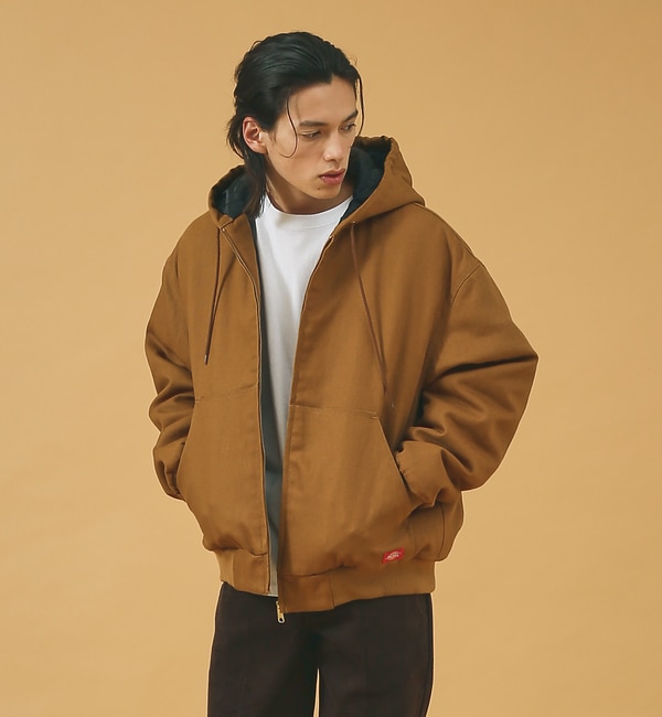 Dickes /ディッキーズ】HOODED JACKET/ コットンダック フ|ABAHOUSE
