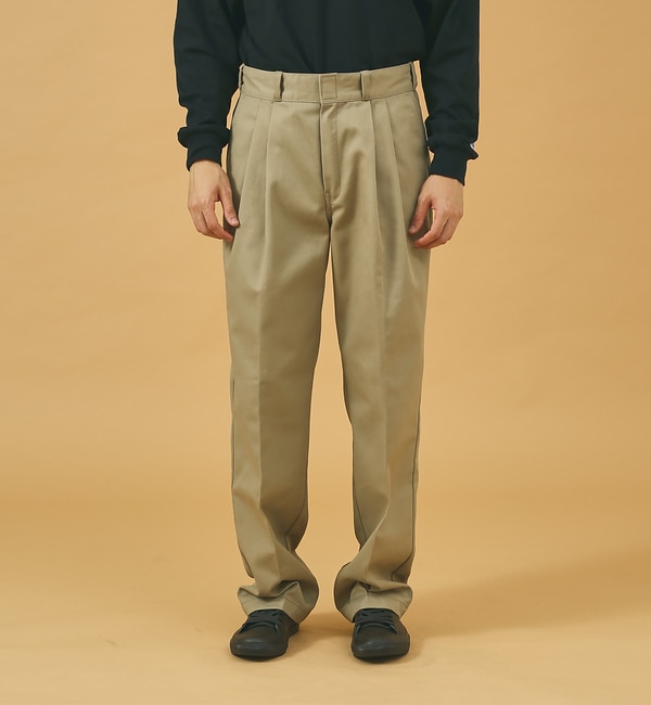 Dickies/ディッキーズ】PLEATED FRONT / タック プリーツ|ABAHOUSE