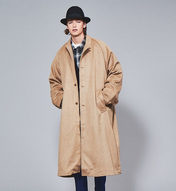 【TOWNCRAFT/タウンクラフト】WOOL BALMACAAN COAT