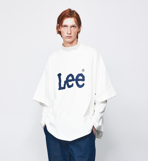【アバハウス/ABAHOUSE】 【Lee】フロントロゴ フリーサイズ ビッグシルエット 半袖Tシャツ LT307