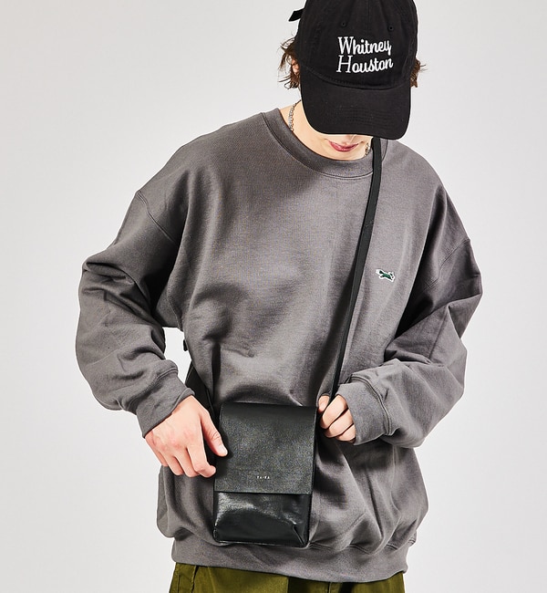人気メンズファッション|【アバハウス/ABAHOUSE】 【YArKA/ヤーカ】real leather box flap shoulde