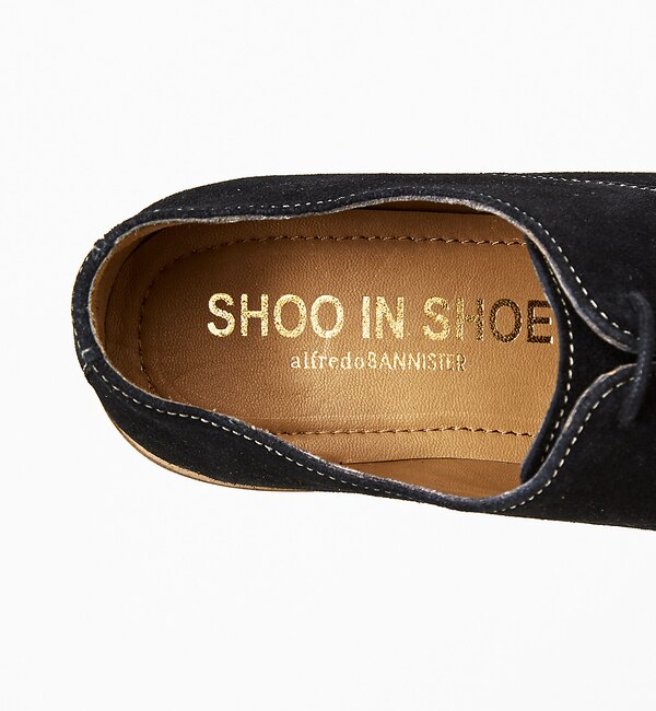 SHOO IN SHOE】スエード ダービーシューズ 一部店舗＋WEB限定