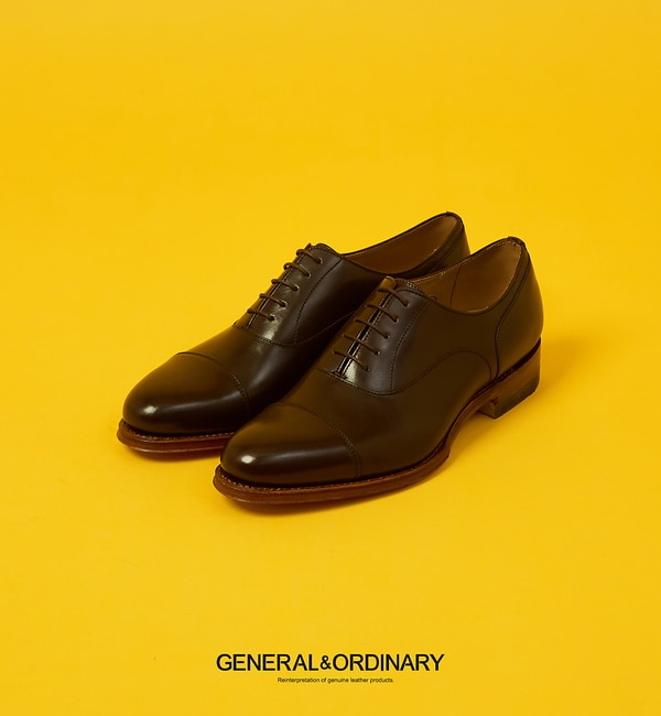 メンズファッションの一押し|【アルフレッド・バニスター/alfredoBANNISTER】 【GENERAL&ORDINARY】キャップトゥ オックスフォードシューズ【予約