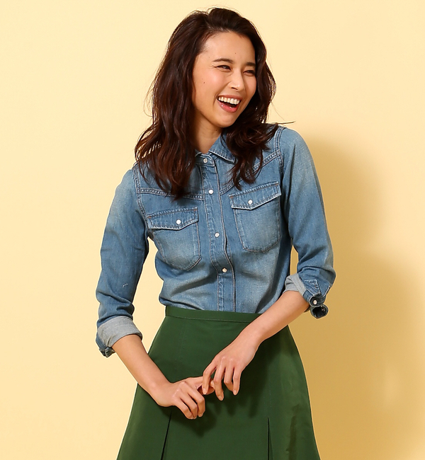 デニムシャツ2015SS