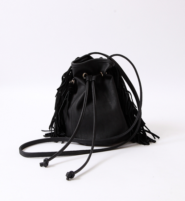 【ルージュ・ヴィフ ラクレ/Rouge vif la cle】 フリンジショルダーBAG [送料無料]