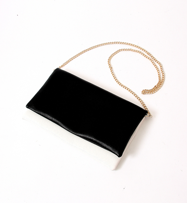 【ルージュ・ヴィフ ラクレ/Rouge vif la cle】 配色クラッチ [送料無料]