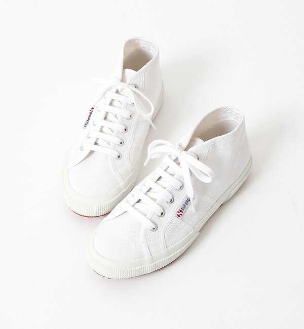 【ルージュ・ヴィフ ラクレ/Rouge vif la cle】 SUPERGA キャンパスミドルスニーカ、1 [送料無料]