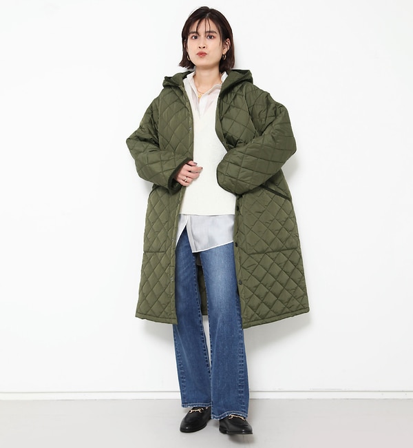 フリー アウター HOODED LIDDESDALEキルティングコート ZOZOTOWN