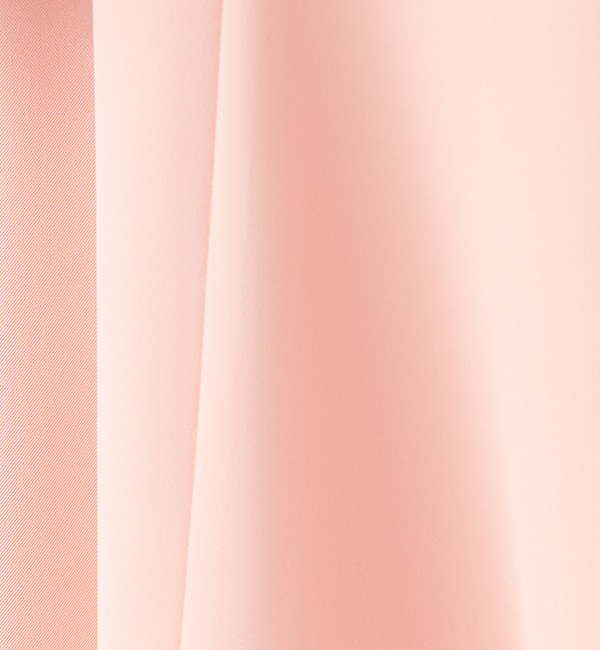 【ピンク】セミタイトフレアスカート