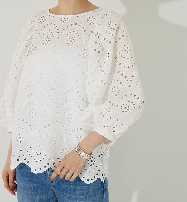 PERD Lace 2 Way shirt レースブラウス abdagroup.info