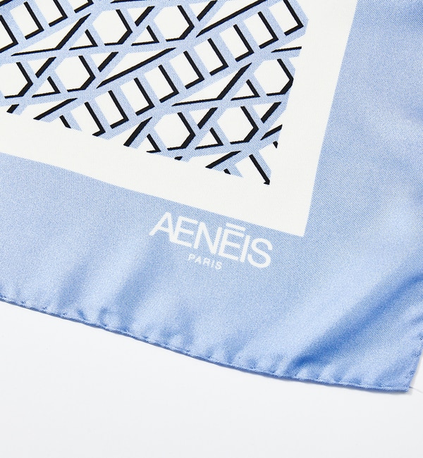 【AENEIS/エネス】MONOGRAMスカーフ