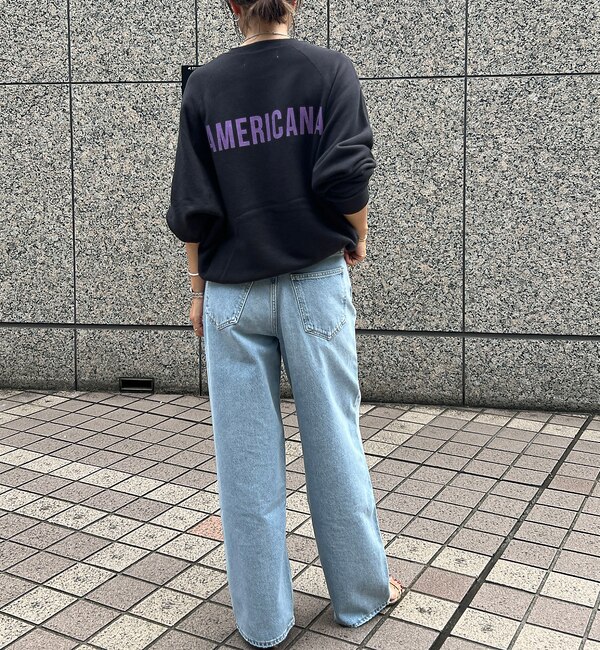 【AMERICANA×MICA＆DEAL／アメリカーナ×マイカ 】スウェット