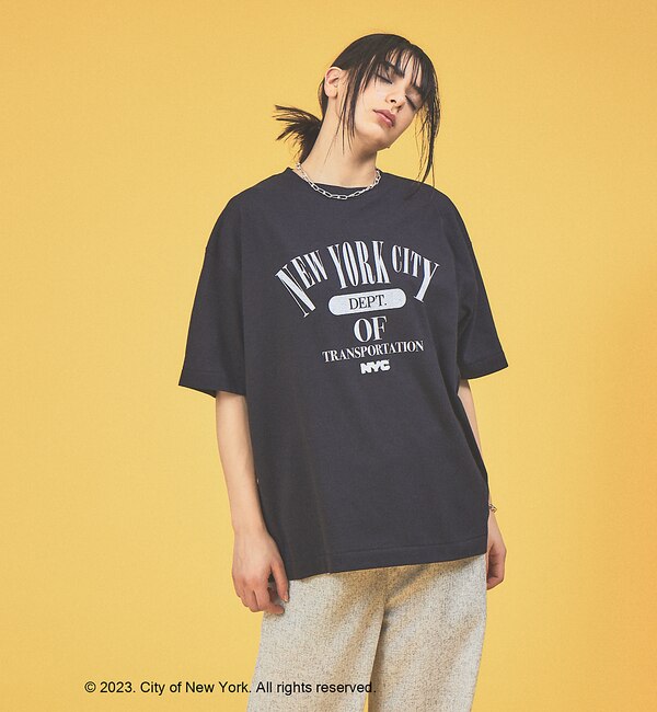 GOOD ROCK SPEED〉NYC ロゴプリントTシャツ|Rouge vif la cle(ルージュ