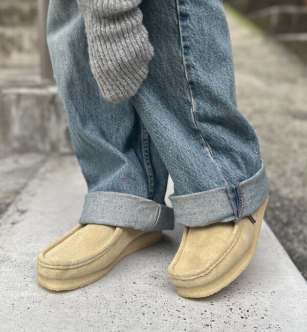 CLARKS/クラークス】ワラビーブーツ wallabee Boot|Rouge vif la cle