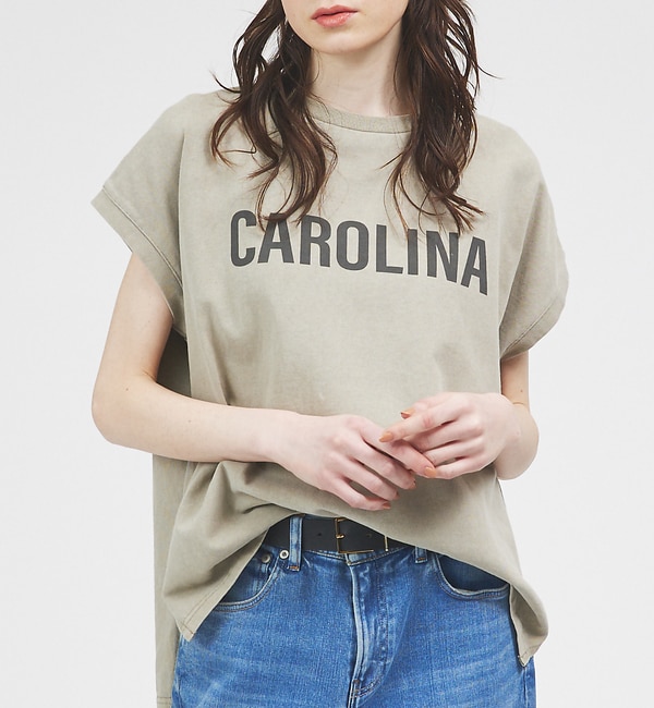 【MICA&DEAL × STAR&STRIPE】CAROLINA ロゴTシャツ