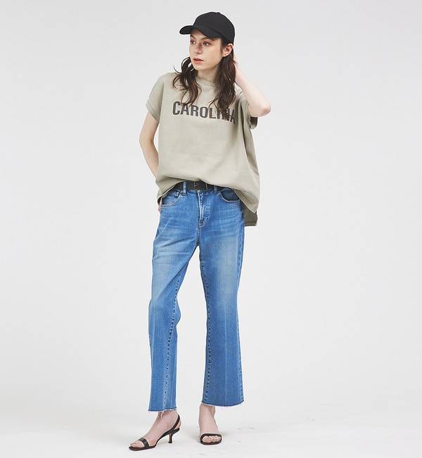 MICA&DEAL × STAR&STRIPE】CAROLINA ロゴTシャツ|Rouge vif la cle