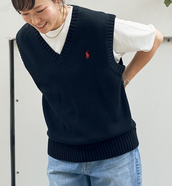 【POLO RALPH LAUREN/ポロラルフローレン】ビッグフィットベストB