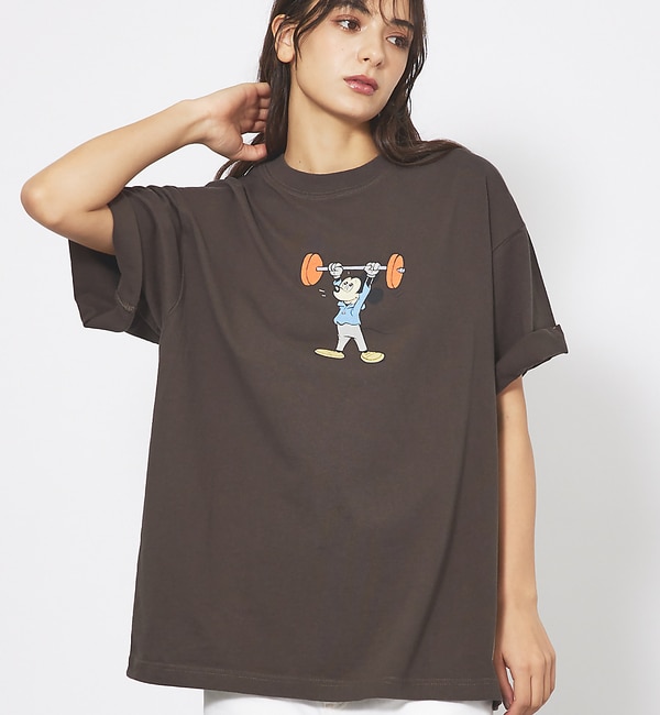 メンズファッションなら|【ルージュ・ヴィフ　ラクレ/Rouge vif la cle】 【DISCUS/ディスカス】DISCUS×Disneyコラボ Tシャツ 半袖/デ