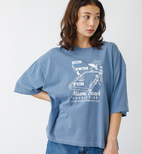 ファッションメンズなら|【ルージュ・ヴィフ　ラクレ/Rouge vif la cle】 【PARROTT CANVAS/パロットキャンバス】グラフィックTシャツ デラン