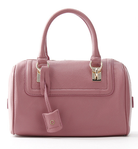 シュリンクレザーミニボストン