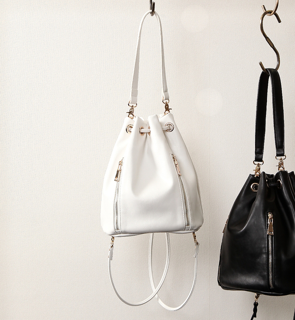 【2way】巾着型リュック