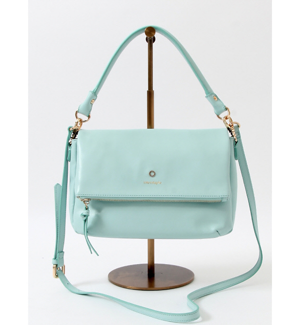 【店頭人気商品】ファスナーフラップミニショルダー