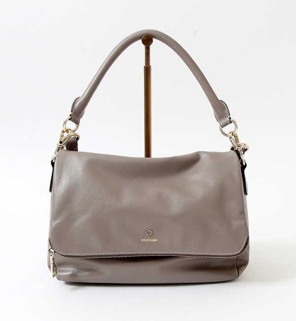 【ピシェ アバハウス/Piche Abahouse】 INTER/ファスナーフラップショルダー [送料無料]