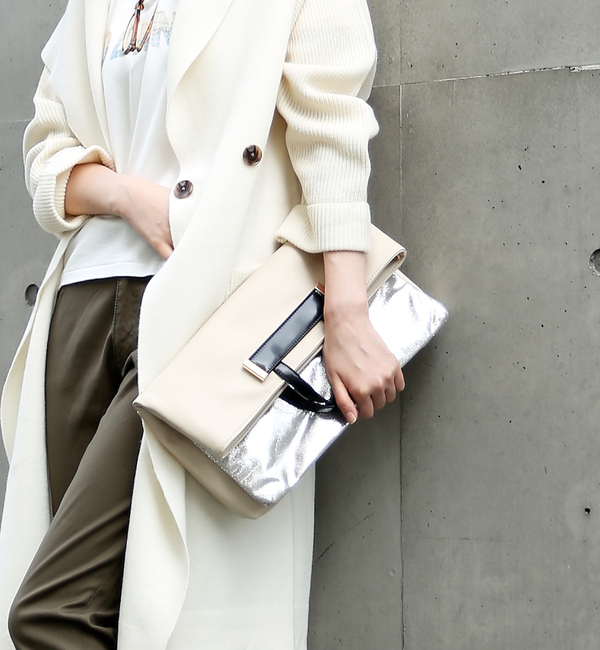 【ピシェ アバハウス/Piche Abahouse】 折り畳み4WAYクラッチ [送料無料]