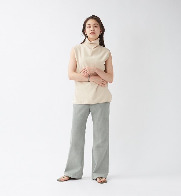 e×qualite】製品染ストレートパンツ ｑｕａｌｉｔｅ デニム www 