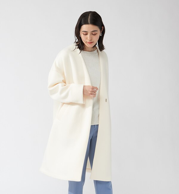 'PalinkA 17AW 袖リボンダンボールニットコート ☆美品☆ パリンカ